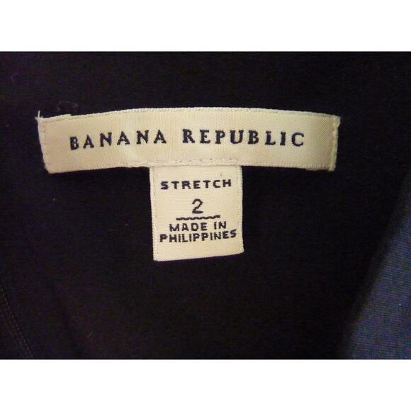 Banana Republic Black Fitted Dress 2 Work Business - Picture 6 of 7